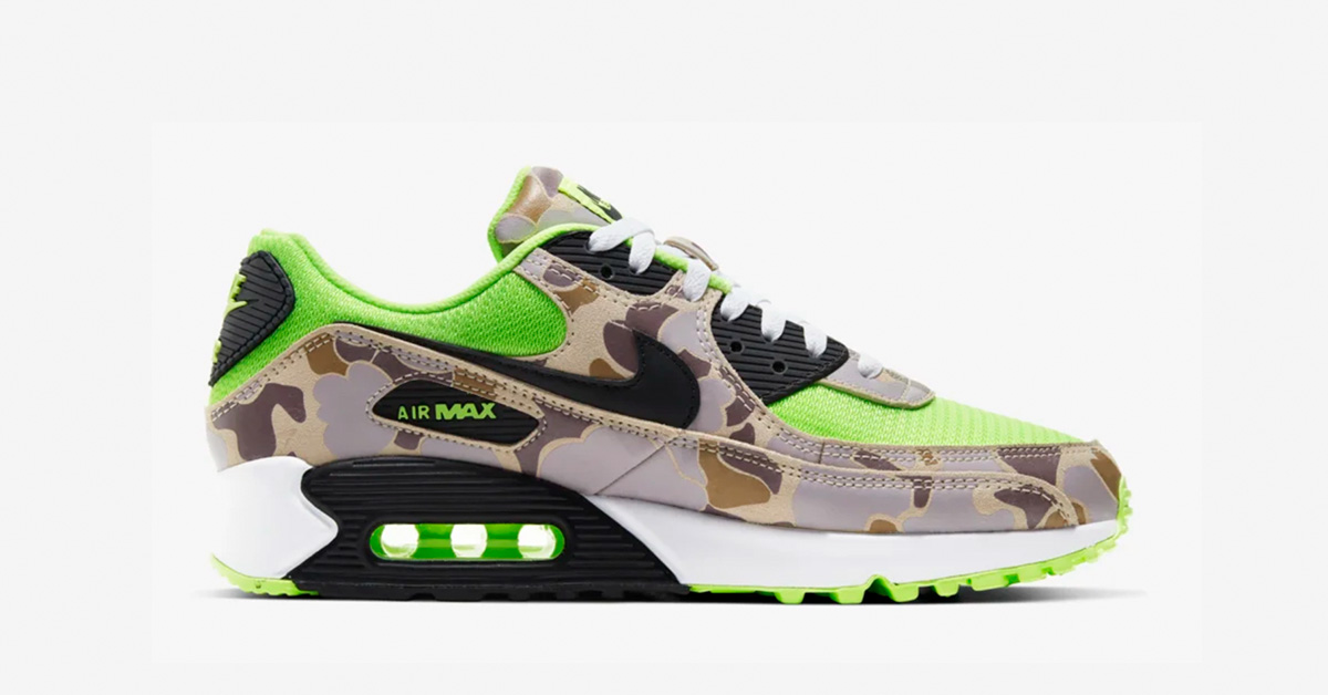 Nike Air Max 90 Ghost Green Duck Camo CW4039-300