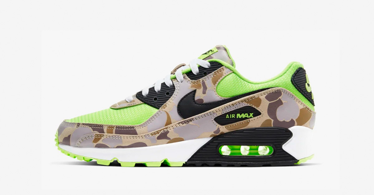 Nike Air Max 90 Ghost Green Duck Camo CW4039-300