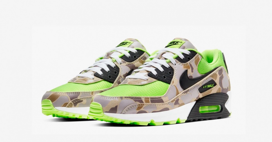 Nike Air Max 90 Ghost Green Duck Camo CW4039-300