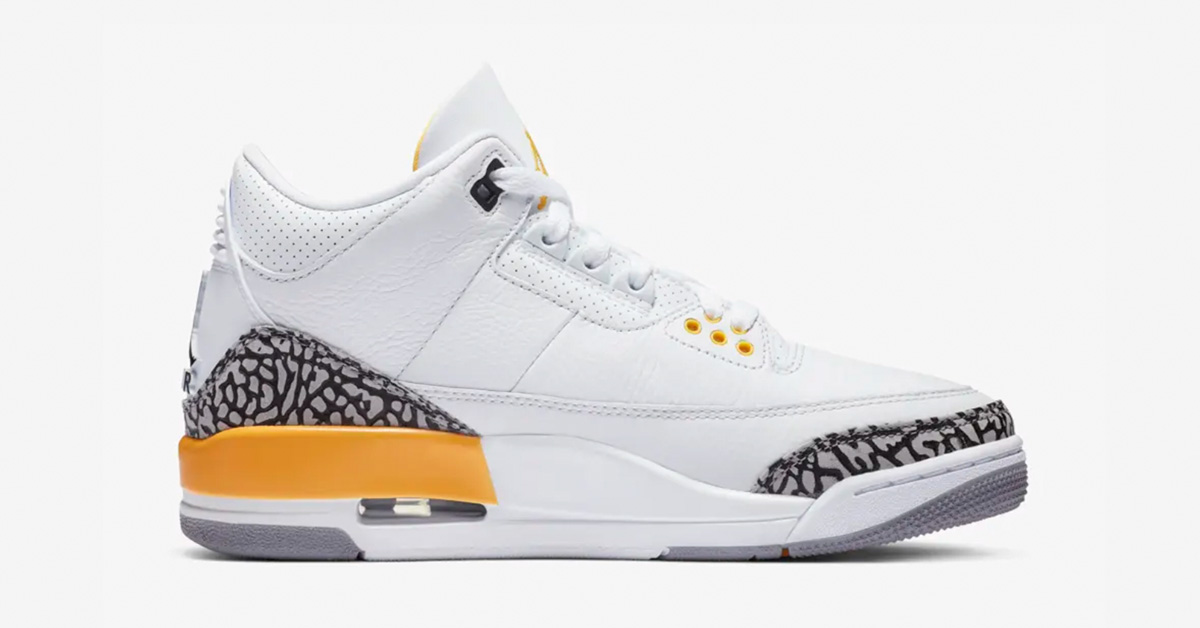 Nike Air Jordan 3 Retro Laser Orange til Kvinder CK9246-108