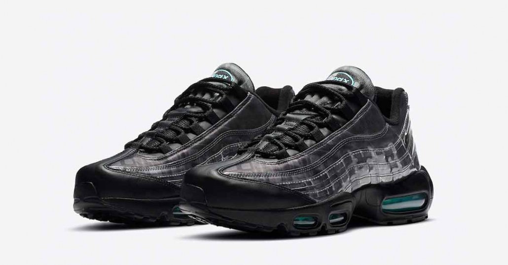 Nike Air Max 95 Black Aurora Green DA7735-001