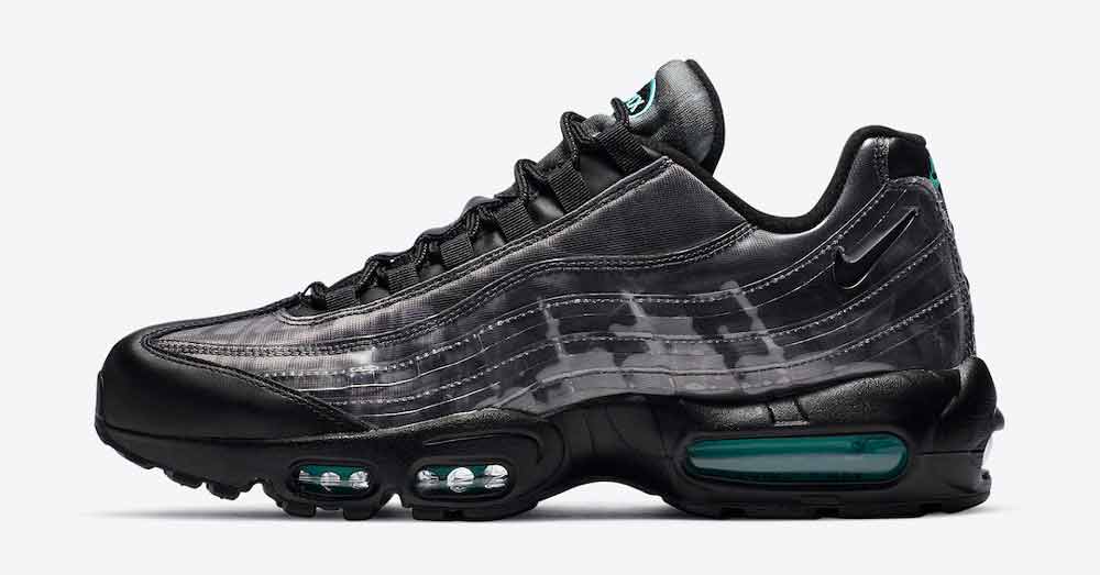 Nike Air Max 95 Black Aurora Green DA7735-001