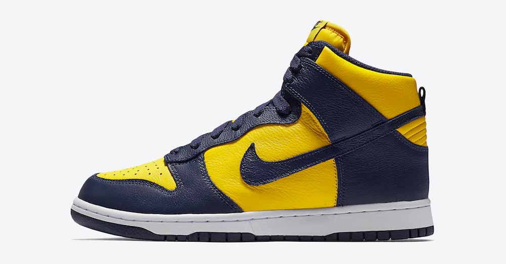 Nike Dunk High Michigan CZ8149-700