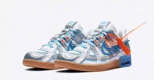 Off White x Nike Air Rubber Dunk University Blue CU6015-100