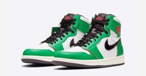 Nike Air Jordan 1 High OG Lucky Green til kvinder DB4612-300