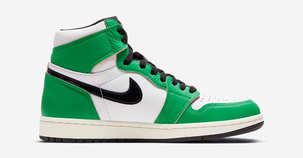 Nike Air Jordan 1 High OG Lucky Green til kvinder DB4612-300