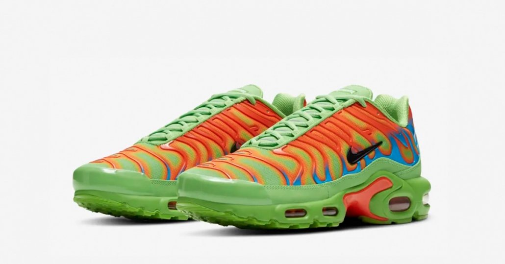 Air max plus x supreme mean green sale