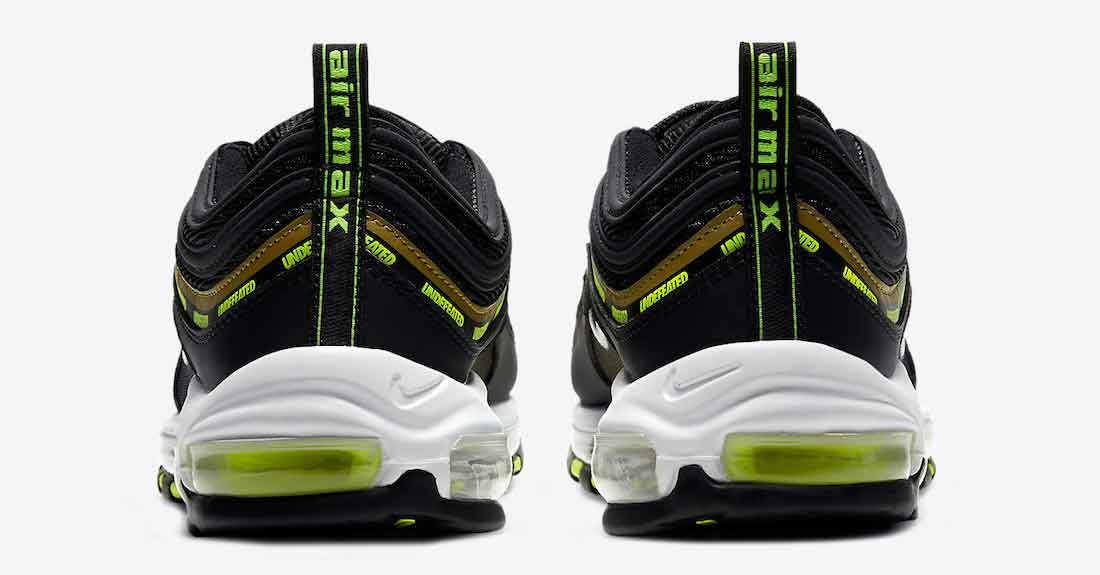 Undefeated x Nike Air Max 97 Black Volt DC4830-001