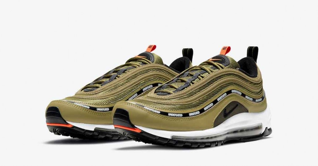 Undefeated x Nike Air Max 97 Militia Green DC4830-300