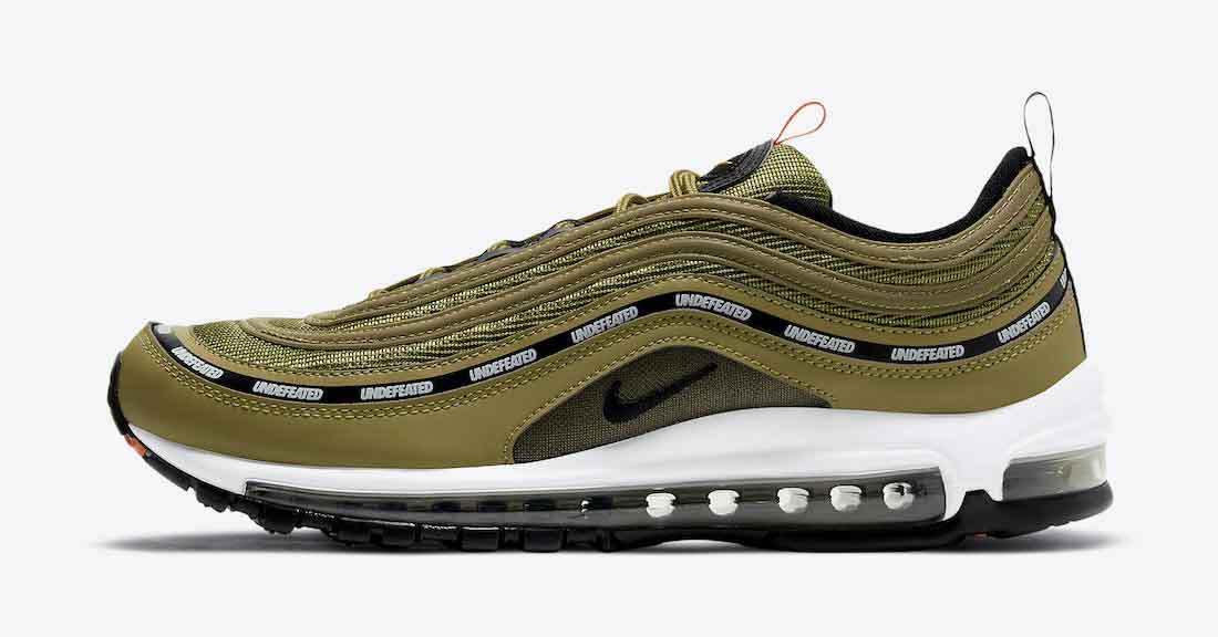 Undefeated x Nike Air Max 97 Militia Green DC4830-300