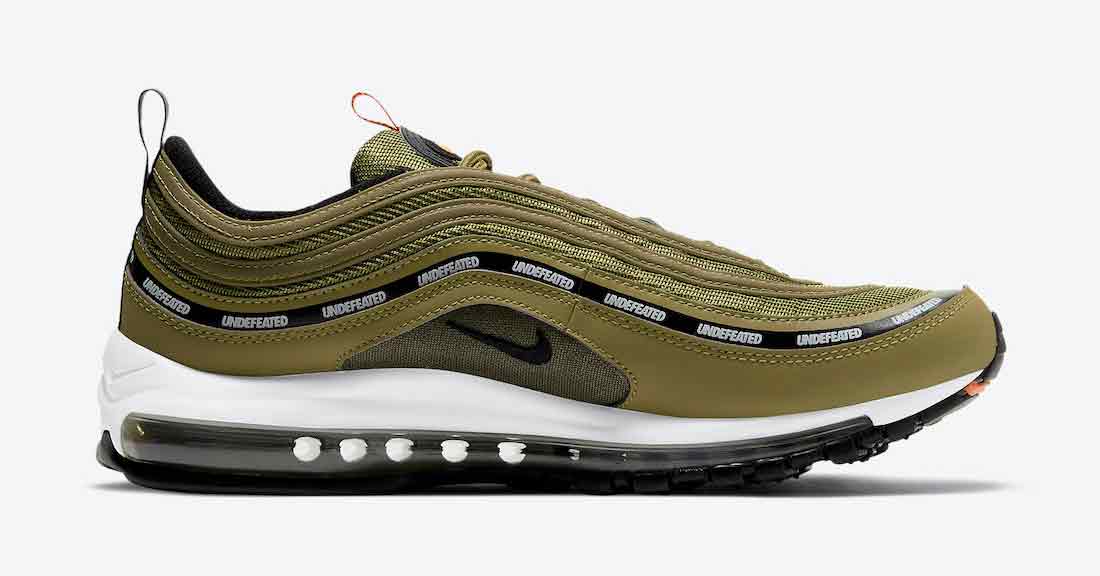 Undefeated x Nike Air Max 97 Militia Green DC4830-300