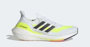 Adidas UltraBOOST 21 Hvid Gul FY0377