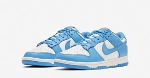 Nike Dunk Low Hvid Lyseblå til kvinder