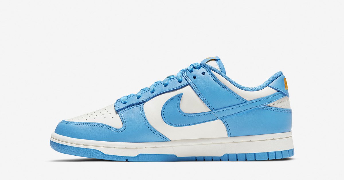 Nike Dunk Low Hvid Lyseblå til kvinder