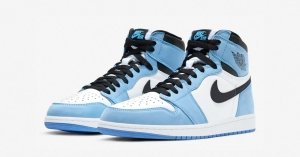 Nike Air Jordan 1 High Lyseblå