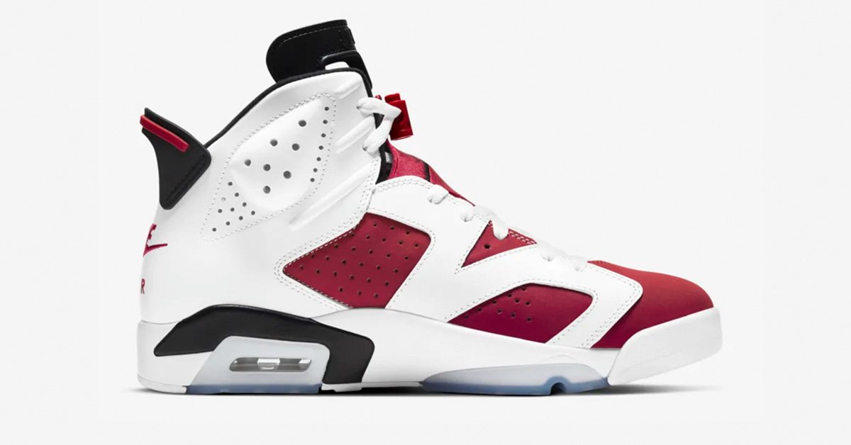 Nike Air Jordan 6 Carmine