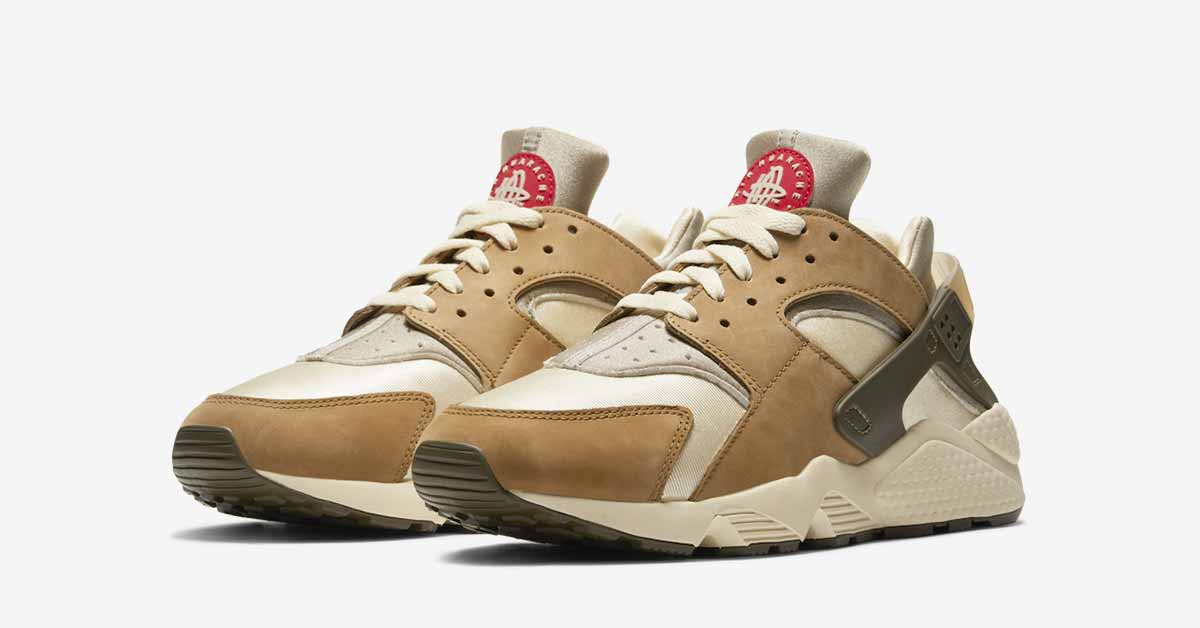 Stüssy x Nike Air Huarache LE Desert Oak DD1381-200