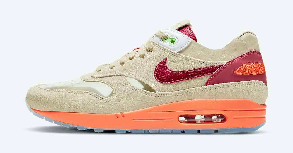 CLOT x Nike Air Max 1 Kiss of Death DD1870-100