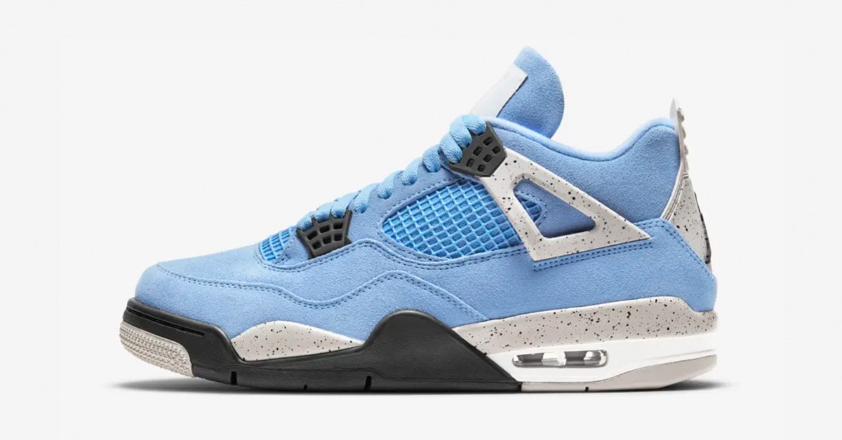 Nike Air Jordan 4 Lyseblå CT8527-400