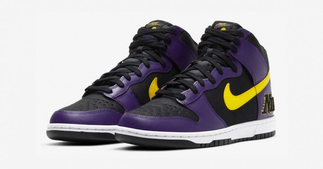 Nike Dunk High Lakers DH0642-001