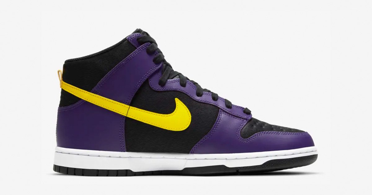 Nike Dunk High Lakers DH0642-001