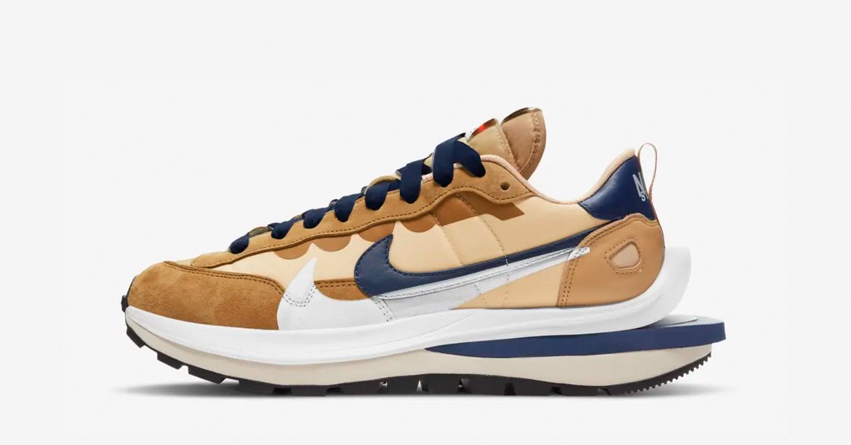 Sacai x Nike Vaporwaffle Sesame