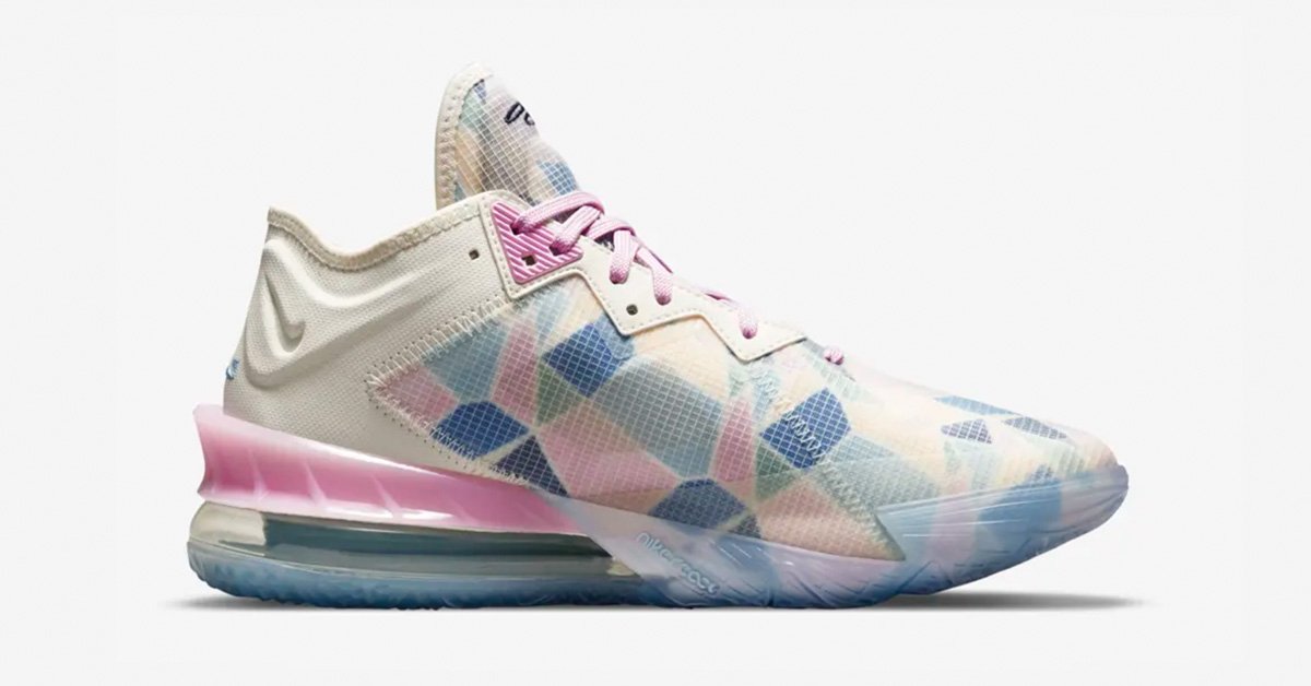 Nike LeBron 18 Low Cherry Blossom CV7562-101