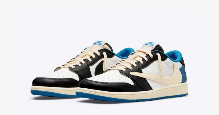 Travis Scott x Fragment x Nike Air Jordan 1 Low DM7866-140