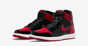 Nike Air Jordan 1 High OG Bred Patent 555088-063