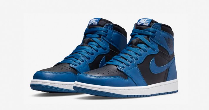 Nike Air Jordan 1 High Dark Marina Blue 555088-404