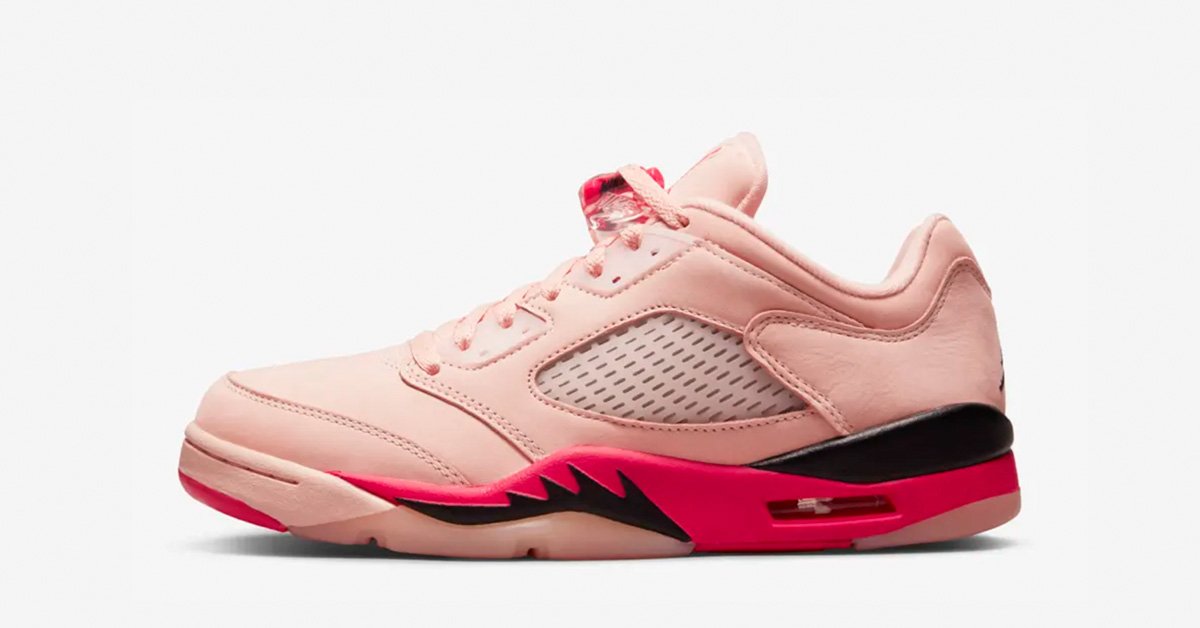 Nike Air Jordan 5 Low Lyserød DA8016-806