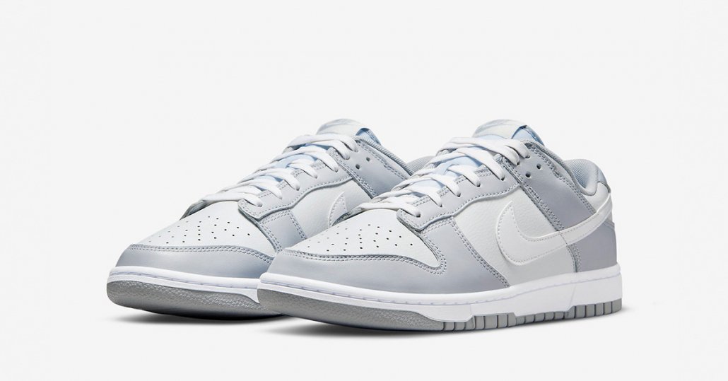 Nike Dunk Low Grå Hvid DJ6188-001