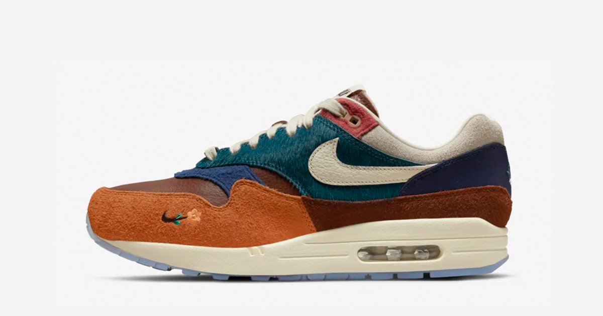 Kasina x Nike Air Max 1 Brun Blå DQ8475-800