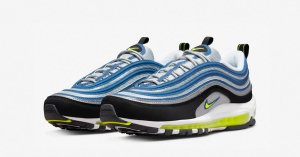 Nike Air Max 97 Sølv Blå DM0028-400