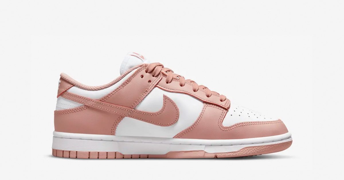 Nike Dunk Low Hvid Rosa DD1503-118