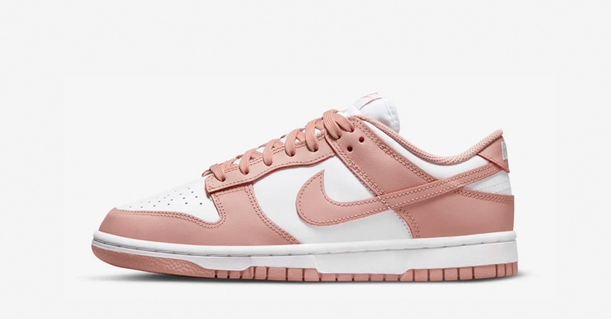 Nike Dunk Low Hvid Rosa DD1503-118