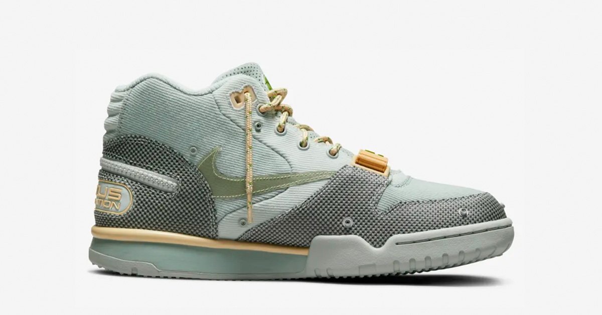 Travis Scott x Nike Air Trainer 1 Grey Haze DR7515-001