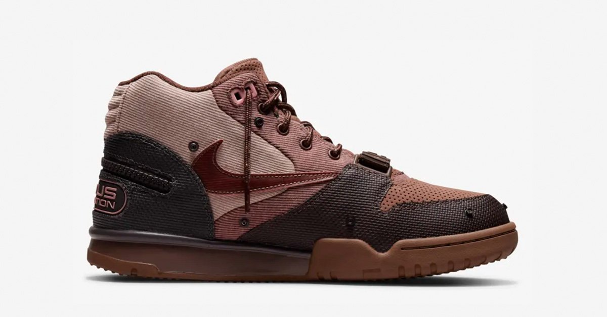 Travis Scott x Nike Air Trainer 1 Rust Pink DR7515-200