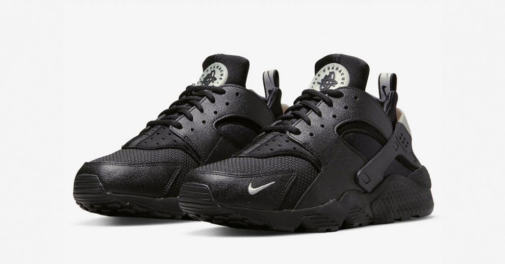 Nike sales huarache sort