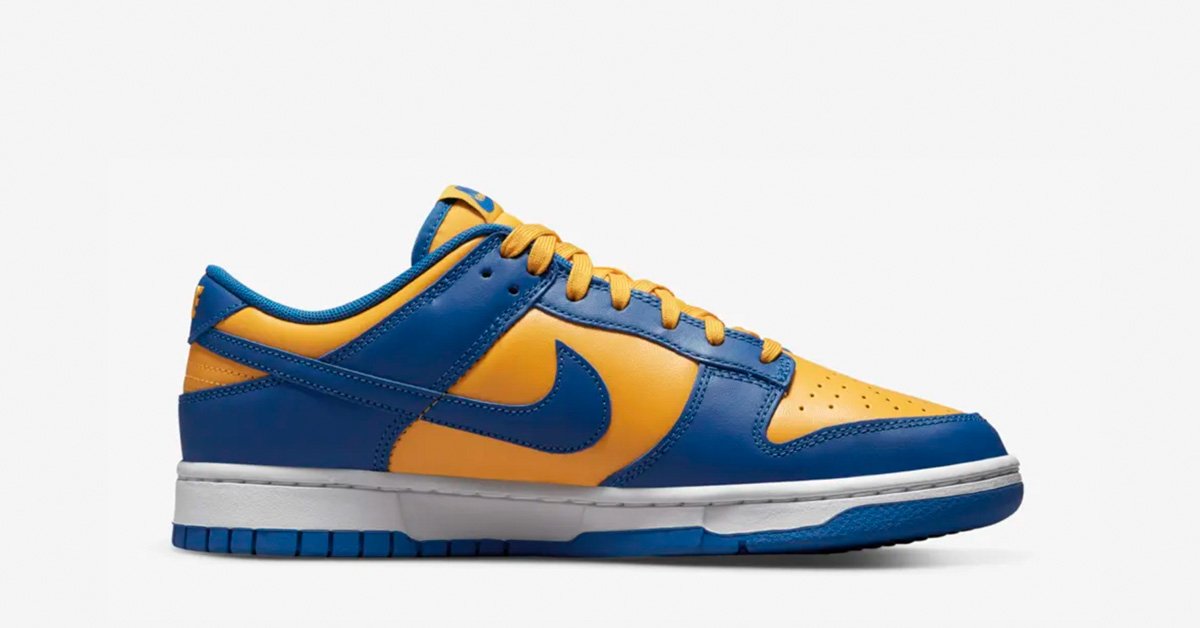 Nike Dunk Low Retro Blå Gul DD1391-402