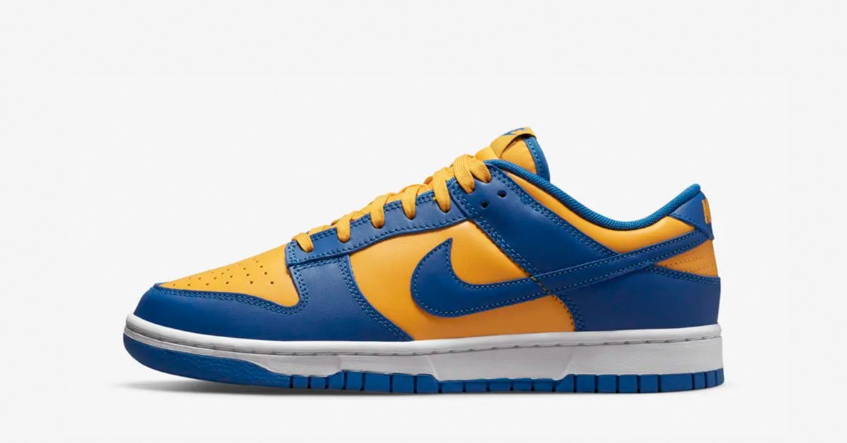 Nike Dunk Low Retro Blå Gul DD1391-402