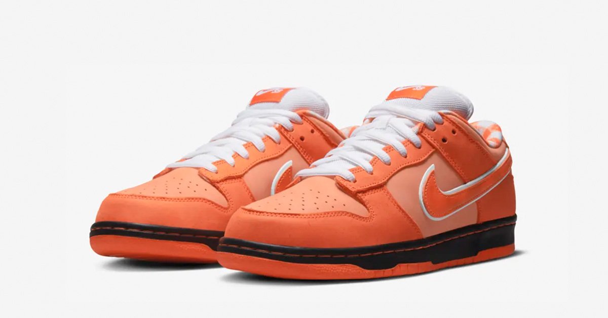 Concepts x Nike SB Dunk Low Orange Lobster FD8776-800