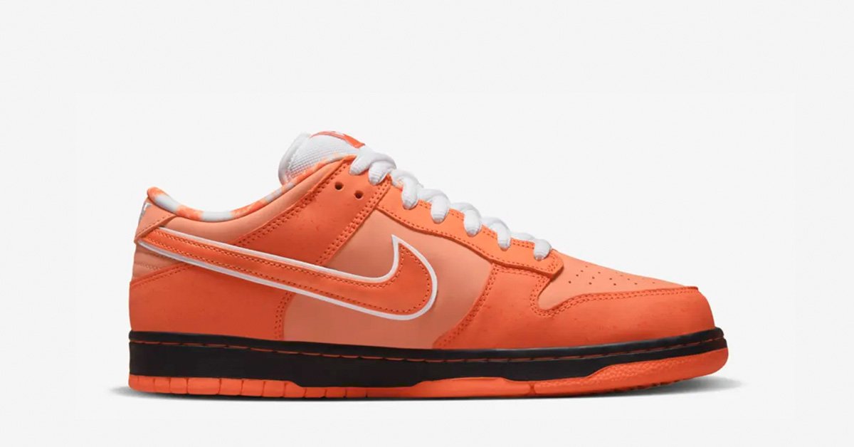 Concepts x Nike SB Dunk Low Orange Lobster FD8776-800