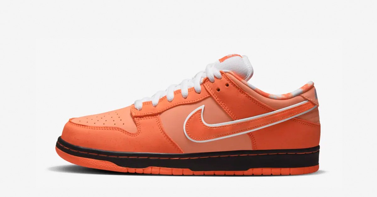 Concepts x Nike SB Dunk Low Orange Lobster FD8776-800