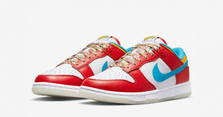 LeBron x Nike Dunk Low Fruity Pebbles DH8009-600