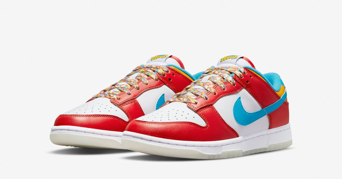 LeBron x Nike Dunk Low Fruity Pebbles DH8009-600