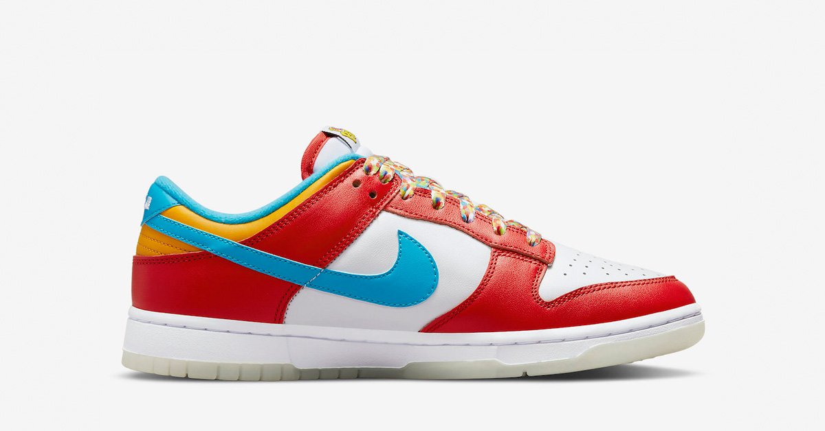 LeBron x Nike Dunk Low Fruity Pebbles DH8009-600