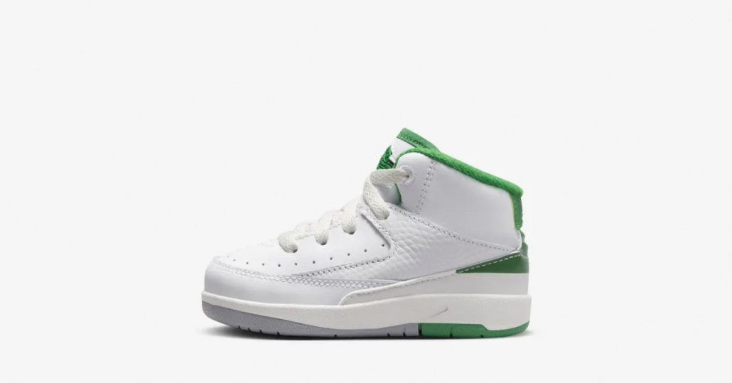 Nike Air Jordan 2 Lucky Green til Børn