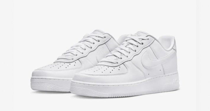 Hvide Nike Air Force 1 Low Fresh DM0211-100