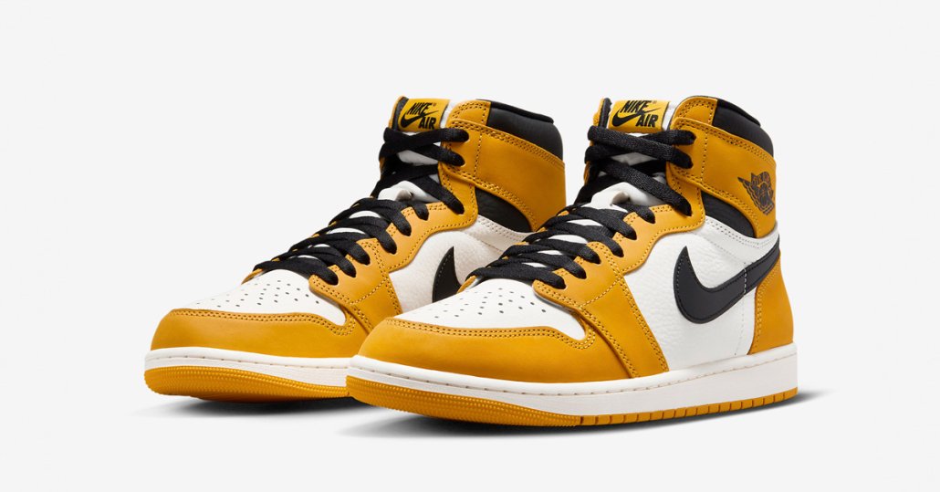 Nike Air Jordan 1 High Retro DZ5485-701 Yellow Ochre